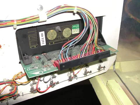 Prototype Game - Inside Cabinet - Score Display*