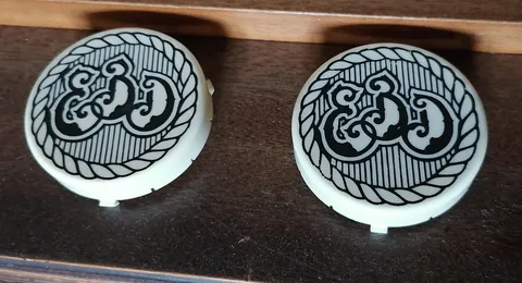 White Pop Bumper Caps