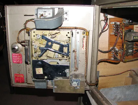 Inside Coin Door*
