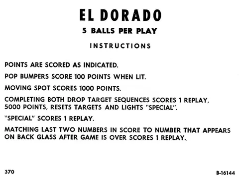 Instruction Card - 5 Balls