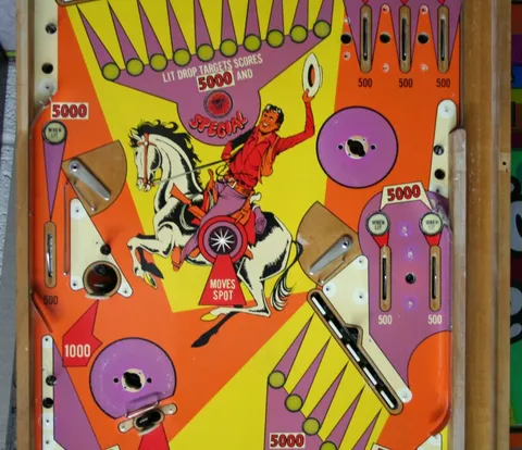 Stripped Playfield - Middle