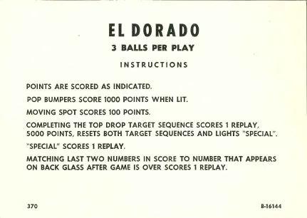 Instruction Card - 3 Balls