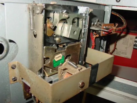 Inside Coin Door
