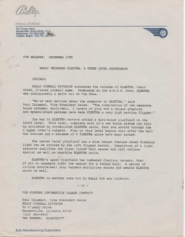 Press Release