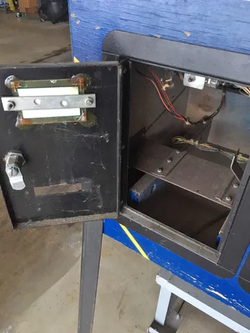 Inside Left Coin Door