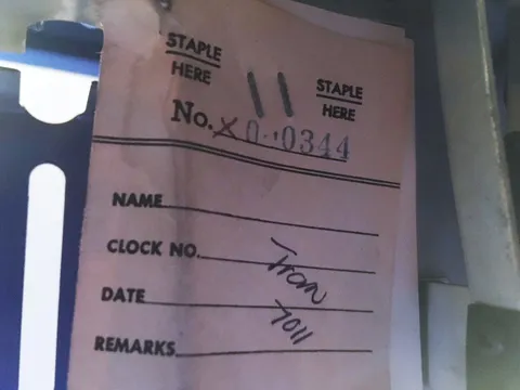 Under Playfield - Serial Number Tag