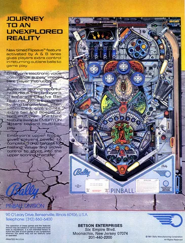 Flyer, Back