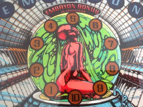 Stripped Playfield - Detail