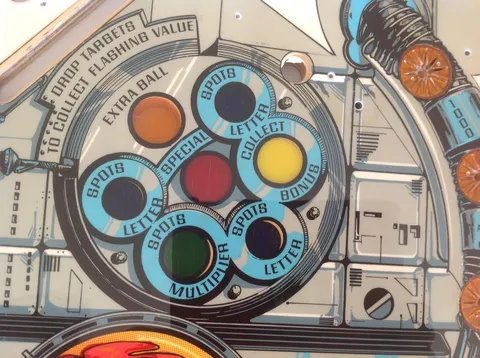Stripped Playfield - Detail