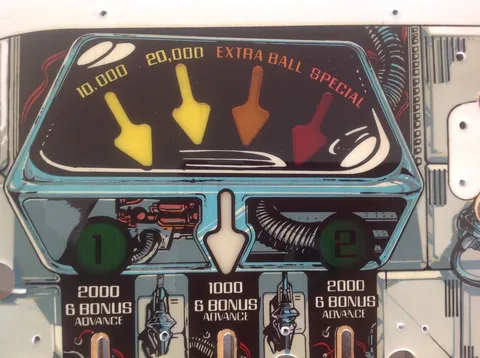 Stripped Playfield - Detail