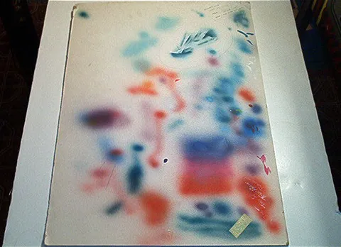 Original Playfield Concept Artwork - Reverse