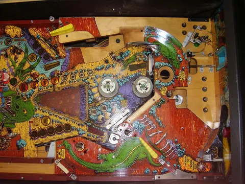 Top Playfield Down Without Plastics