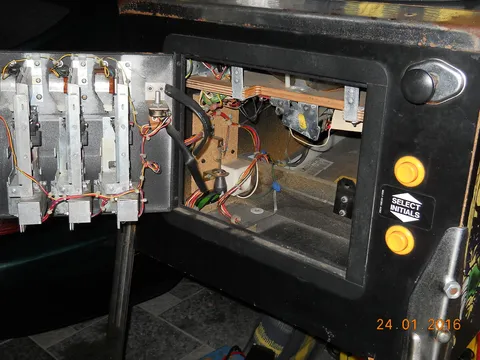 Inside Coin Door