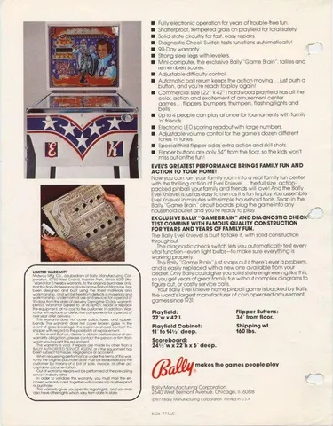 Flyer, Back