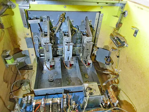 Inside Later Production Cabinet - Front*