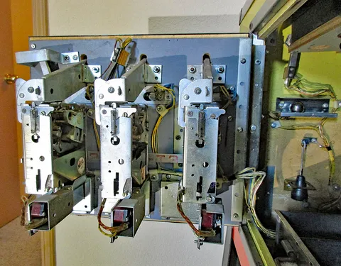 Inside Later Production Coin Door*