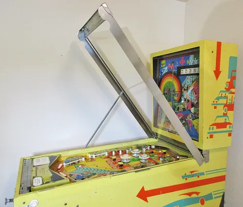 Later Production Playfield Glass - Service Position*