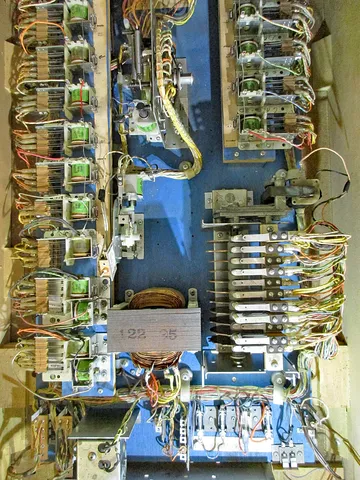 Inside Later Production Cabinet - Front*