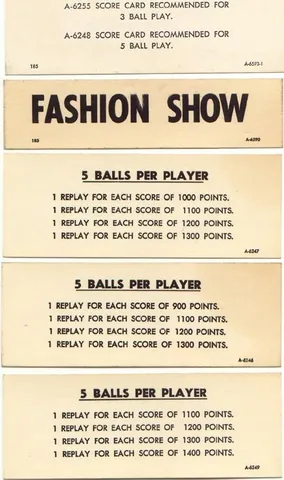 Score Card