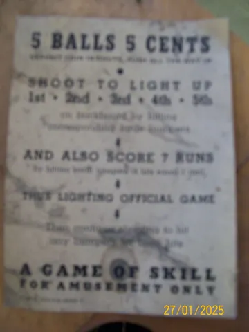Instruction Card