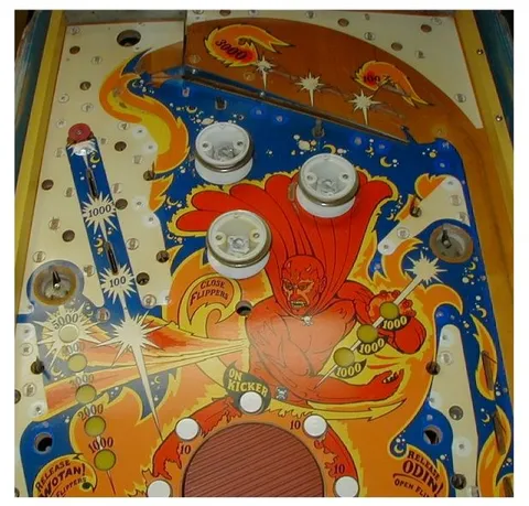 Stripped Upper Playfield