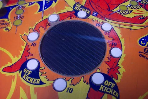 Early Production Playfield - Black Spinner*