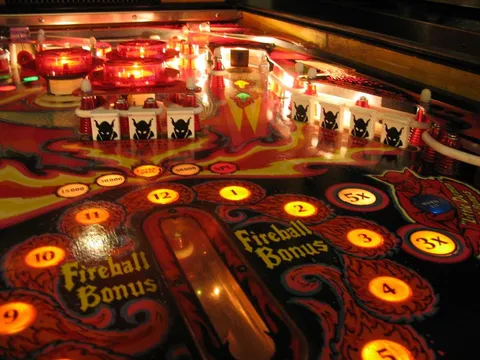 Illuminated Upper Right Playfield*