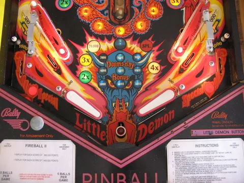Illuminated Lower Playfield*