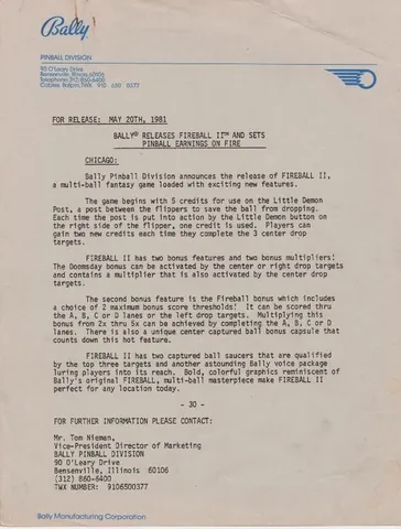 Press Release