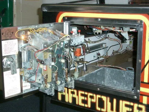 Inside Coin Door