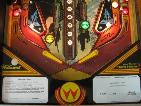 Illuminated Lower Playfield