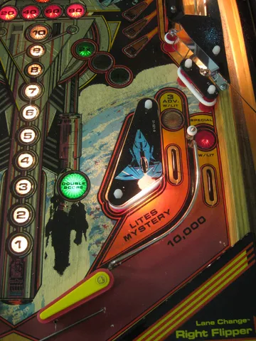 Illuminated Lower Right Playfield