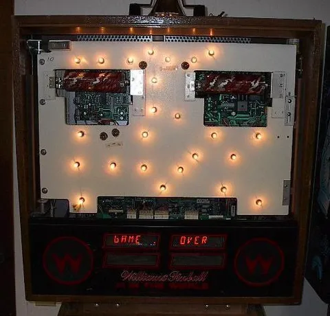 Behind Backglass*