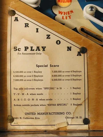 Instructions And Score Card
