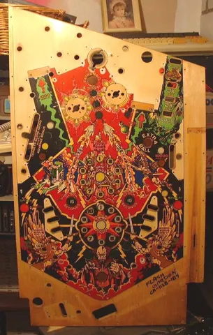 Stripped Lower Playfield