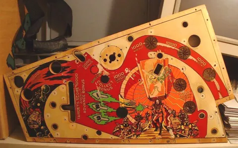 Stripped Upper Playfield