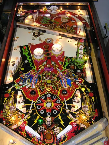 Engineering Prototype Stripped Playfield