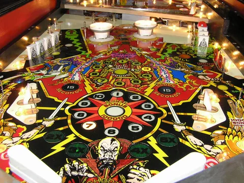 Engineering Prototype Stripped Playfield