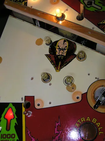 Engineering Prototype Playfield - Detail