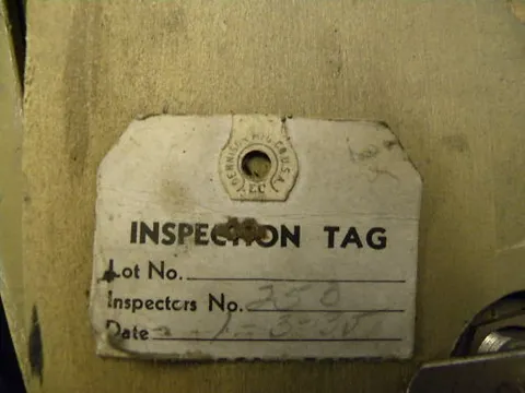 Inspection Tag*