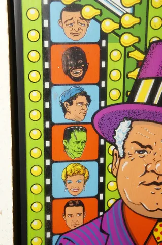 Backglass - Detail