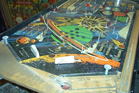 Stripped Lower Playfield