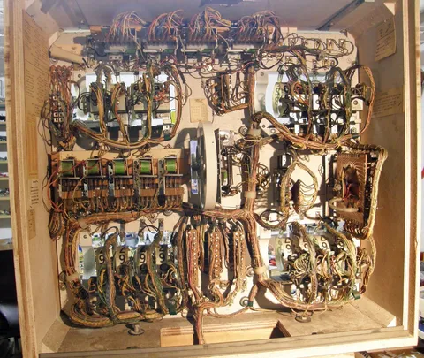 Early Production Inside Backbox*