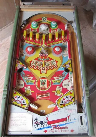 Sample Game - Playfield and Woodrails*