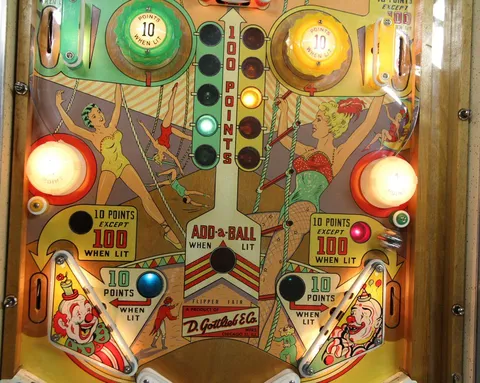 Sample Game - Illuminated Lower Playfield*