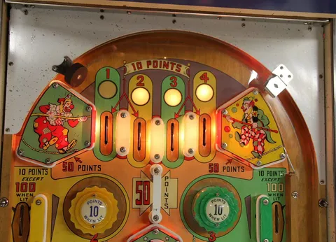 Sample Game - Illuminated Upper Playfield*