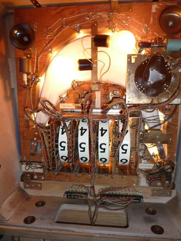 Sample Game - Inside Illuminated Backbox*