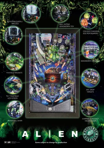 Alien (Heighway Pinball) image 10