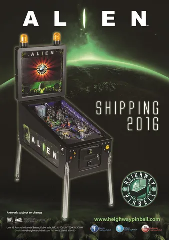 Alien (Heighway Pinball) image 11