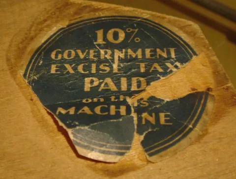 Tax Sticker